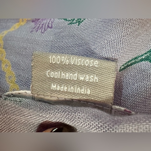 Earth Squared Scarf Scottish Heather Design - Picture 10 of 14